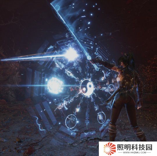 《明末：淵虛之羽》新實(shí)機(jī)片段公開(kāi) 女主展示連招