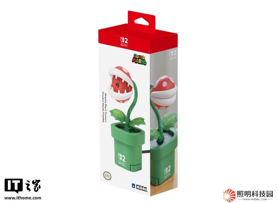 Hori 發(fā)布任天堂 Switch 2 游戲機(jī)攝像頭：“吞食花”設(shè)計(jì)可防窺