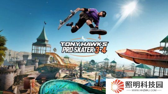 《托尼·霍克職業(yè)滑板3+4》拋棄了原版4代中生涯模式