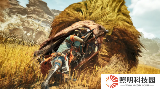 櫻井政博一天就通關(guān)《怪物獵人：荒野 》善用操蟲棍