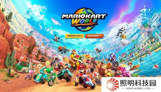 《馬里奧賽車(chē)：世界》售價(jià)80美元 新增2個(gè)游戲模式